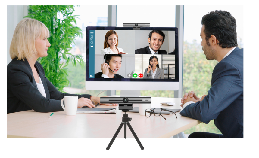 Hoe selecteer ik een webcam voor een huddle room?